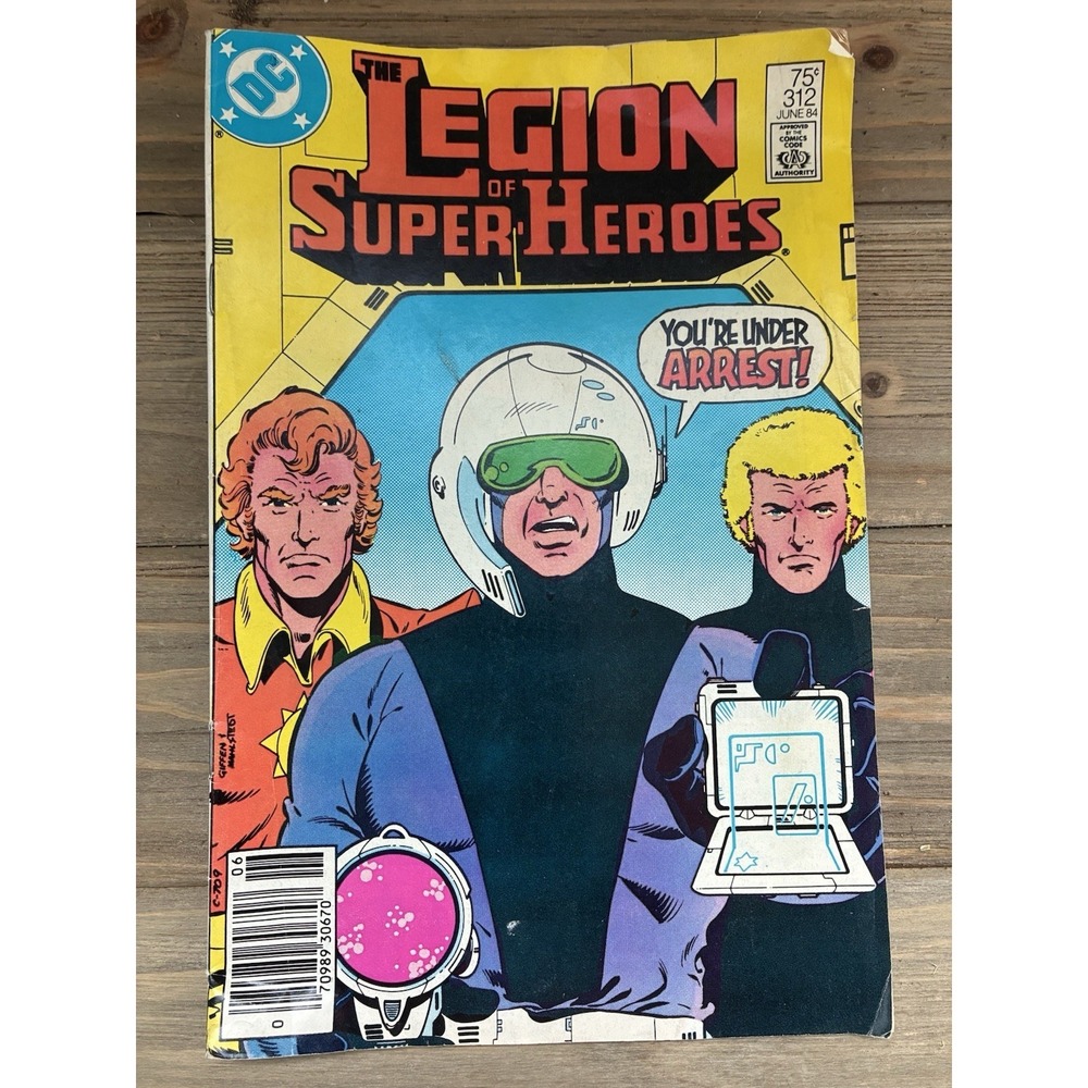 VTG The Legion of Super Heroes Comic Book‎ #312 June 1984